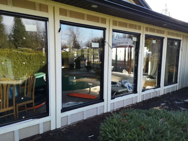 Bestview commercial glazing project