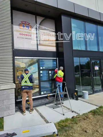 Bestview commercial glazing project